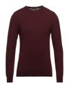 +39 Masq Sweaters In Maroon