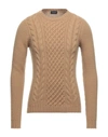 Drumohr Sweaters In Camel