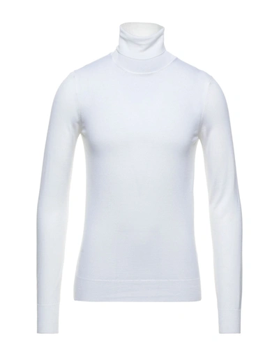 Vneck Turtlenecks In Ivory