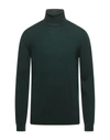 Roberto Collina Turtlenecks In Dark Green