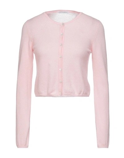 A. Gi. Emme Cardigans In Light Pink