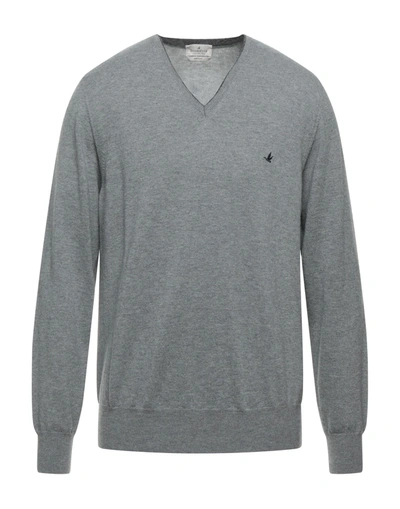 Brooksfield Sweaters In Grey