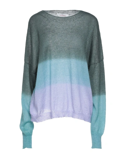 Liviana Conti Sweaters In Green