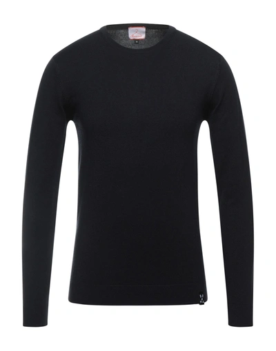 Berna Sweaters In Blue