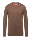 Berna Sweaters In Brown