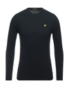 Lyle & Scott Sweaters In Dark Blue