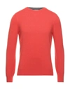 Brunello Cucinelli Sweaters In Coral