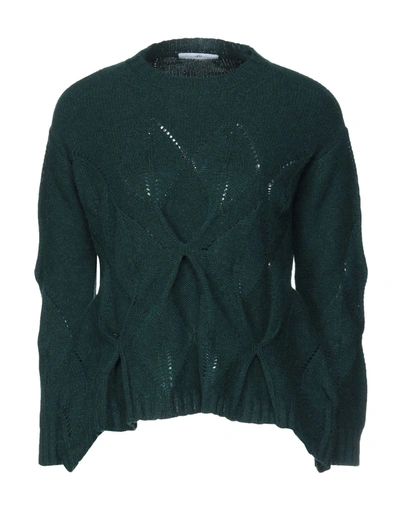 High Sweaters In Green