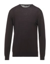 Daniele Fiesoli Sweaters In Dark Brown