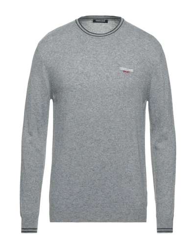 Roberto Cavalli Sport Sweaters In Grey