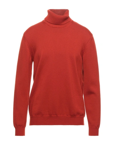 Altea Turtlenecks In Brick Red