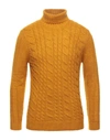 Berna Turtlenecks In Ocher