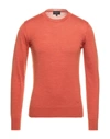 Emporio Armani Sweaters In Rust