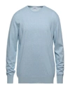 Dondup Sweaters In Sky Blue