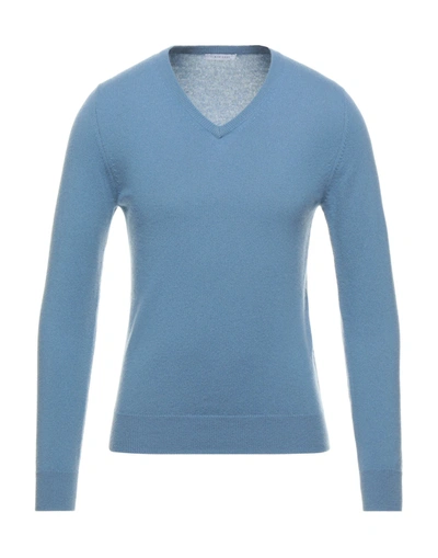 Simon Gray. Sweaters In Pastel Blue