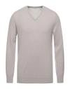 Simon Gray. Sweaters In Dove Grey