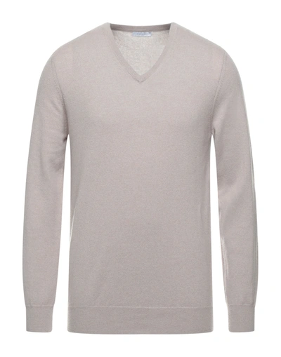 Simon Gray. Sweaters In Dove Grey