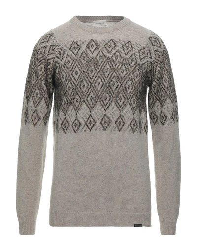 Brooksfield Sweaters In Khaki
