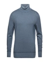 Drumohr Turtlenecks In Pastel Blue