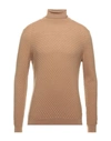 +39 Masq Turtlenecks In Camel