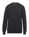 Lyle & Scott Sweaters In Steel Grey