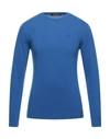 Roberto Cavalli Sweaters In Blue