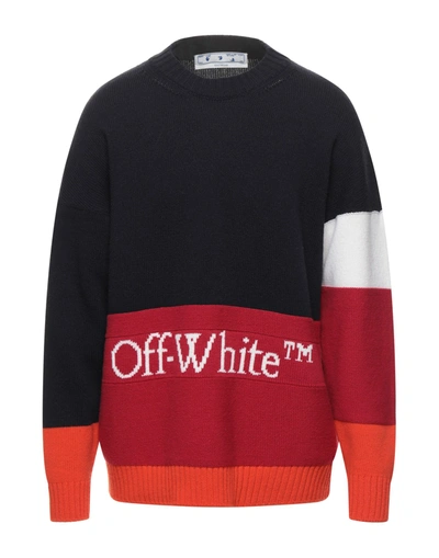 Off-white &trade; Sweaters In Dark Blue