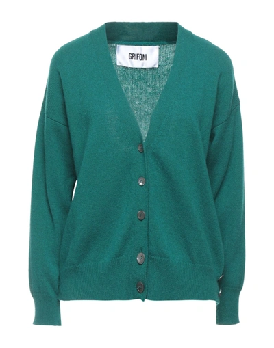 Mauro Grifoni Cardigans In Deep Jade