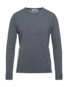 DOMENICO TAGLIENTE DOMENICO TAGLIENTE MAN SWEATER GREY SIZE 44 WOOL, ACETATE,14154727AE 8