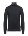 Alpha Studio Turtlenecks In Dark Blue