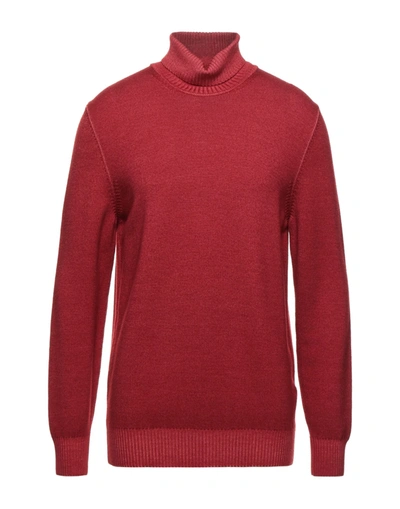 H953 Turtlenecks In Red