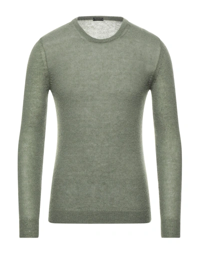 Bafy Sweaters In Military Green