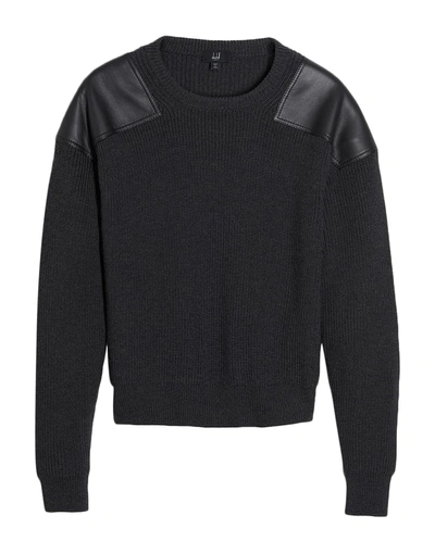 Dunhill Sweaters In Steel Grey