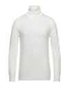 +39 Masq Turtlenecks In White