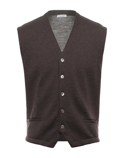Gran Sasso Cardigans In Cocoa