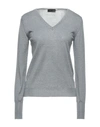 Roberto Collina Sweaters In Grey