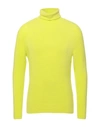Roberto Collina Turtlenecks In Acid Green
