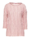 Rossopuro Sweaters In Pink