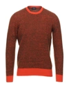 Drumohr Sweaters In Orange