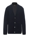 Liu •jo Man Cardigans In Dark Blue