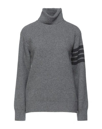 Thom Browne Turtlenecks In Grey