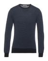 La Fileria Sweaters In Dark Blue