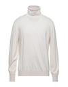 Alpha Studio Turtlenecks In Beige