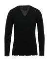 Officina 36 Sweaters In Black