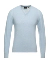 Addiction Sweaters In Sky Blue