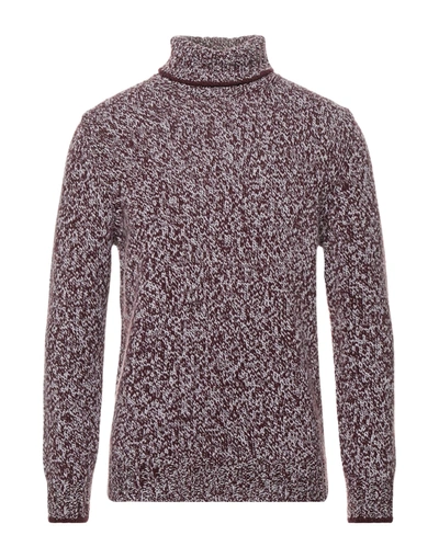 Gran Sasso Turtlenecks In Red