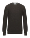 Gran Sasso Sweater In Dark Brown