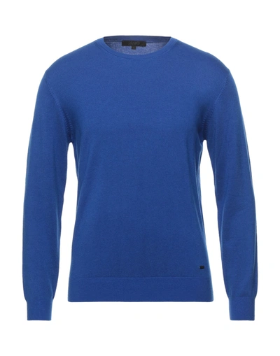 Liu •jo Man Sweaters In Blue