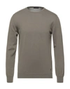 Tombolini Sweaters In Khaki