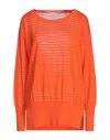 Bruno Manetti Sweaters In Orange